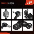 8 Pcs Control Arm with Ball Joint & Tie Rod End Kit for Aveo G3 Wave Swift+