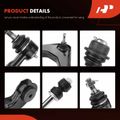 8 Pcs Front Control Arm with Ball Joint Sway Bar Link Tie Rod End for 2008 GMC Yukon XL 2500