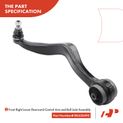 6 Pcs Control Arm & Ball Joint Tie Rod End for Ford Fusion 06-09 Lincoln MKZ