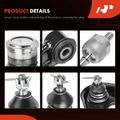 12 Pcs Control Arm & Ball Joint & Tie Rod End for 2001 Honda CR-V