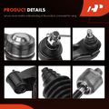 8 Pcs Control Arm with Ball Joint & Tie Rod End for 2003 Mazda MPV