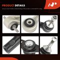 6 Pcs Control Arm & Tie Rod End & Ball Joint for 2001 Volvo S60