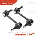 6 Pcs Control Arm & Ball Joint Sway Bar Link Tie Rod End for Hyundai Elantra 01-06