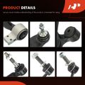 6 Pcs Control Arm with Ball Joint & Sway Bar Link & Tie Rod End for 2013 Lincoln MKT