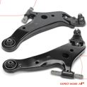 2 Pcs Front Lower Control Arm with Ball Joint for Toyota Venza Lexus RX350 10-22