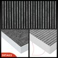 2 Pcs Activated Carbon Cabin Air Filter for 2011 INFINITI M37