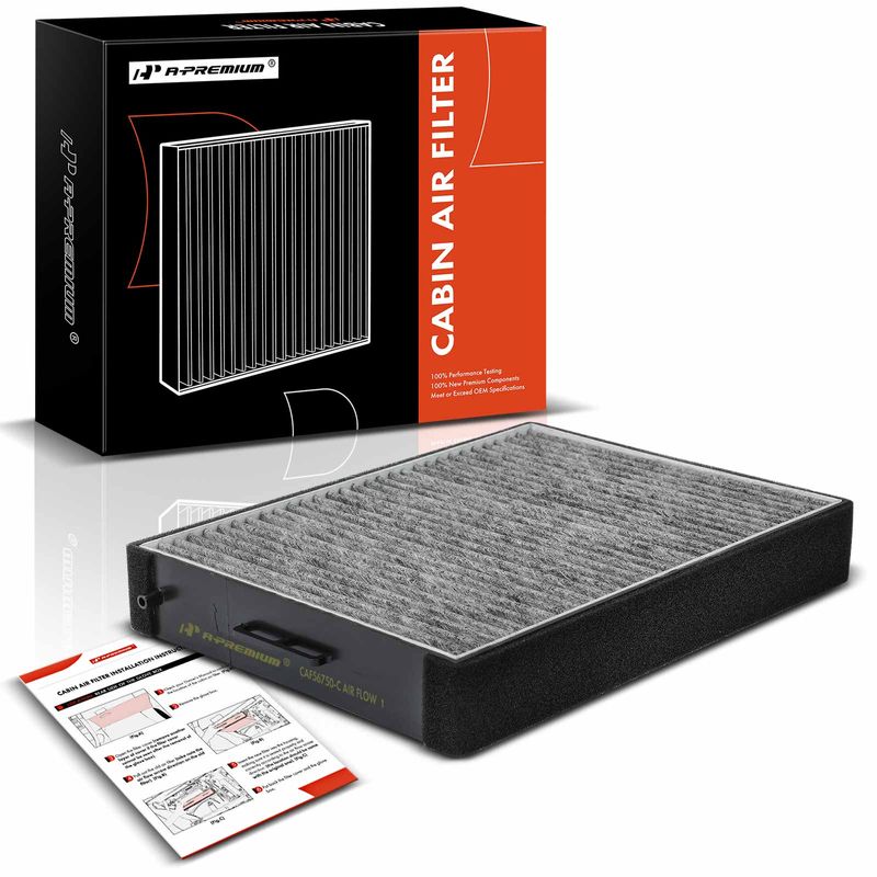 Activated Carbon Cabin Air Filter for 2005 Hyundai Santa Fe