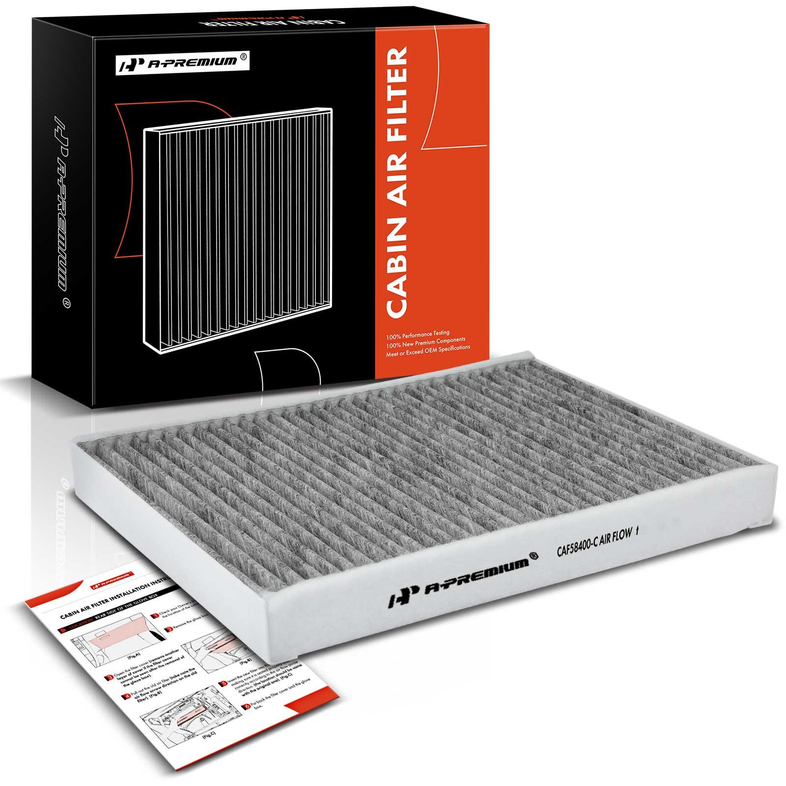 Activated Carbon Cabin Air Filter for 2010 Volvo V70