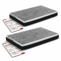 2 Pcs Activated Carbon Cabin Air Filters for 2006 Pontiac Grand Prix