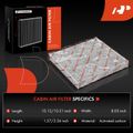 2 Pcs Activated Carbon Cabin Air Filter for 2003 Mercedes-Benz ML55 AMG