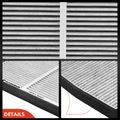 2 Pcs Activated Carbon Cabin Air Filter for 2005 Volvo S60