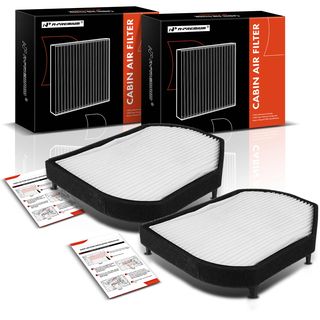 2 Pcs Activated Carbon Cabin Air Filter for Mercedes-Benz W202 C208 A208 C280 CLK320