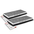 2 Pcs Activated Carbon Cabin Air Filter for 2006 Mercury Monterey