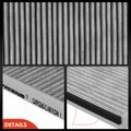 2 Pcs Activated Carbon Cabin Air Filter for 2000 Volvo S40