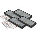 4 Pcs Activated Carbon Cabin Air Filters for 2008-2013 BMW M3