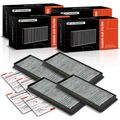 4 Pcs Activated Carbon Cabin Air Filters for 2008-2013 BMW M3