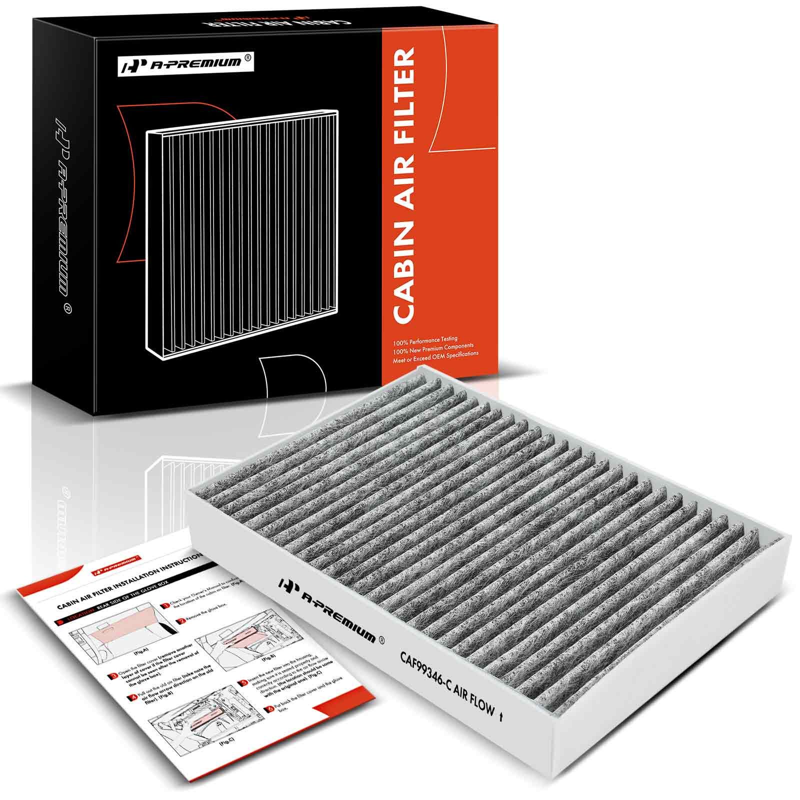 Activated Carbon Cabin Air Filter for 2019 Mercedes-Benz Metris