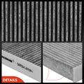 2 Pcs Activated Carbon Cabin Air Filter for 2021 Nissan Qashqai