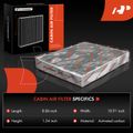 2 Pcs Activated Carbon Cabin Air Filters for 2023 Ford Mustang Mach-E