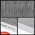 2 Pcs Activated Carbon Cabin Air Filters for 2023 Ford Mustang Mach-E