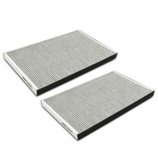 2 Pcs Activated Carbon Cabin Air Filter with Activated Carbon for Tesla Model X