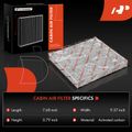 2 Pcs Activated Carbon Cabin Air Filters for 2021 Hyundai Ioniq