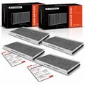 4 Pcs Activated Carbon Cabin Air Filter for 2009 BMW 535i