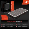 2 Pcs Activated Carbon Cabin Air Filters for 2004 Mazda Tribute