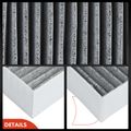 2 Pcs Activated Carbon Cabin Air Filter for 2002 Jeep Grand Cherokee