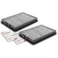 2 Pcs Activated Carbon Cabin Air Filter for 1998 BMW 528i