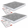 2 Pcs New Activated Carbon Cabin Air Filter for 2013 Cadillac CTS