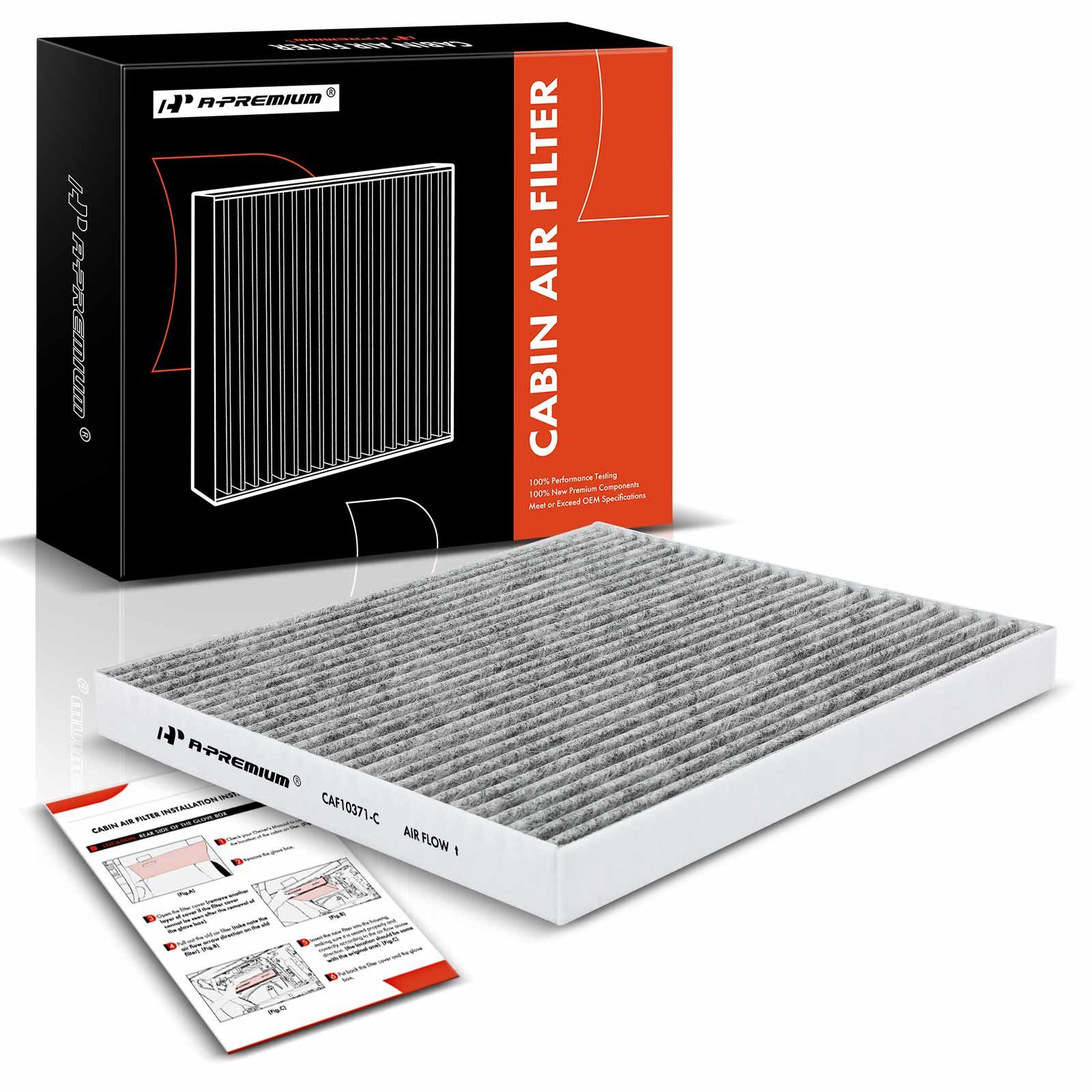 New Activated Carbon Cabin Air Filter for 2014 Cadillac CTS