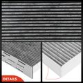 2 Pcs Activated Carbon Cabin Air Filter for Audi A3 Quattro Volkswagen GTI Tiguan