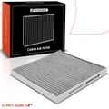 2 Pcs Activated Carbon Cabin Air Filters for 2003 Pontiac Vibe