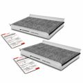 2 Pcs Activated Carbon Cabin Air Filter for Dodge Mercedes-Benz Sprinter 2500 3500