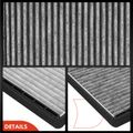 2 Pcs Activated Carbon Cabin Air Filter for 2005 Pontiac Wave5