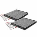 2 Pcs Activated Carbon Cabin Air Filter for 2005 Pontiac Wave5