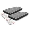 2 Pcs Activated Carbon Cabin Air Filter for 2007-2011 Mercury Mariner