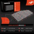 2 Pcs Activated Carbon Cabin Air Filter for 2007-2011 Mercury Mariner