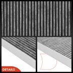 2 Pcs Activated Carbon Cabin Air Filters for Dodge Grand Caravan Ram C/V Chrysler