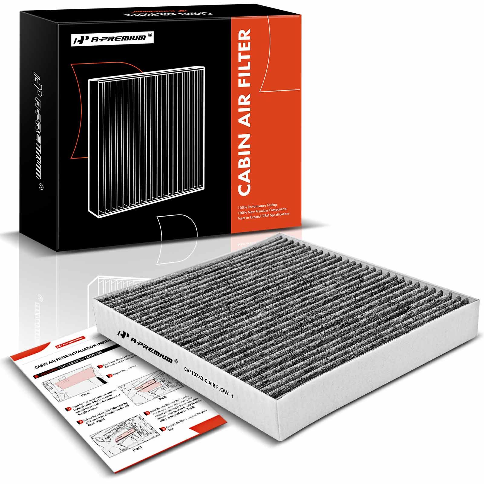 Activated Carbon Cabin Air Filter for Dodge Grand Caravan Ram C/V