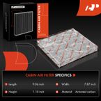 Activated Carbon Cabin Air Filter for Dodge Grand Caravan Ram C/V INFINITI EX35