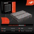 2 Pcs Activated Carbon Cabin Air Filter for 2006 Subaru Forester