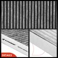 2 Pcs Activated Carbon Cabin Air Filter for Jeep Liberty 2008-2012 Nitro 2007-2011