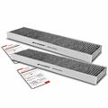 2 Pcs Activated Carbon Cabin Air Filter for 2008 Mini Cooper