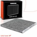 2 Pcs Activated Carbon Cabin Air Filters for Nissan Quest 11-17 Altima Maxima Murano