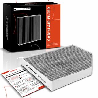 Activated Carbon Cabin Air Filter for Audi A4 09-16 A5 Quattro Under Glove Box