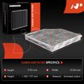 2 Pcs Activated Carbon Cabin Air Filter for 2015 Audi A8 Quattro