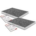 2 Pcs Activated Carbon Cabin Air Filters for 2014 Buick Enclave