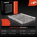 2 Pcs Activated Carbon Cabin Air Filters for 2010 Hyundai Elantra